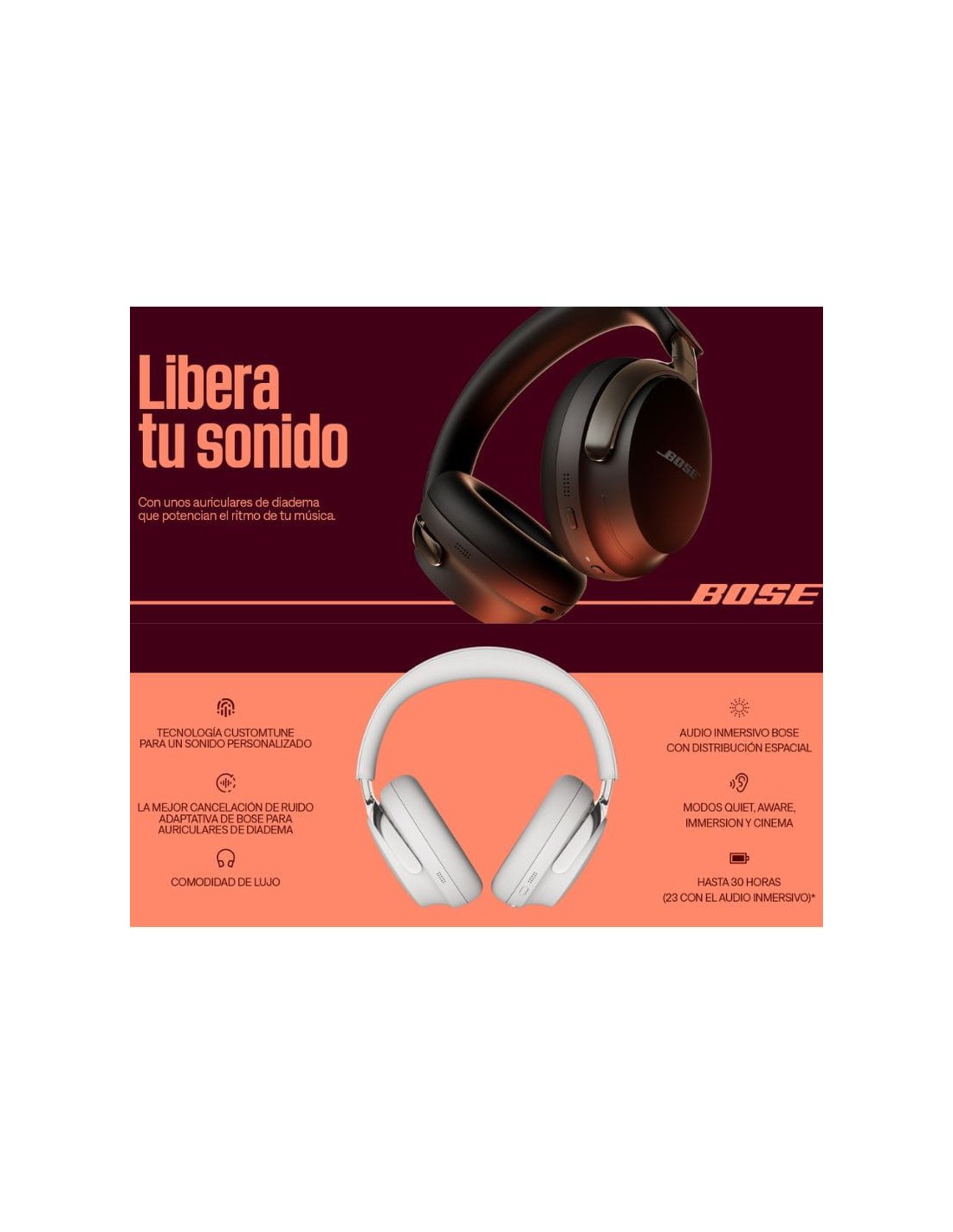 Bose QuietComfort Ultra gen 2 | Auriculares en Logroño