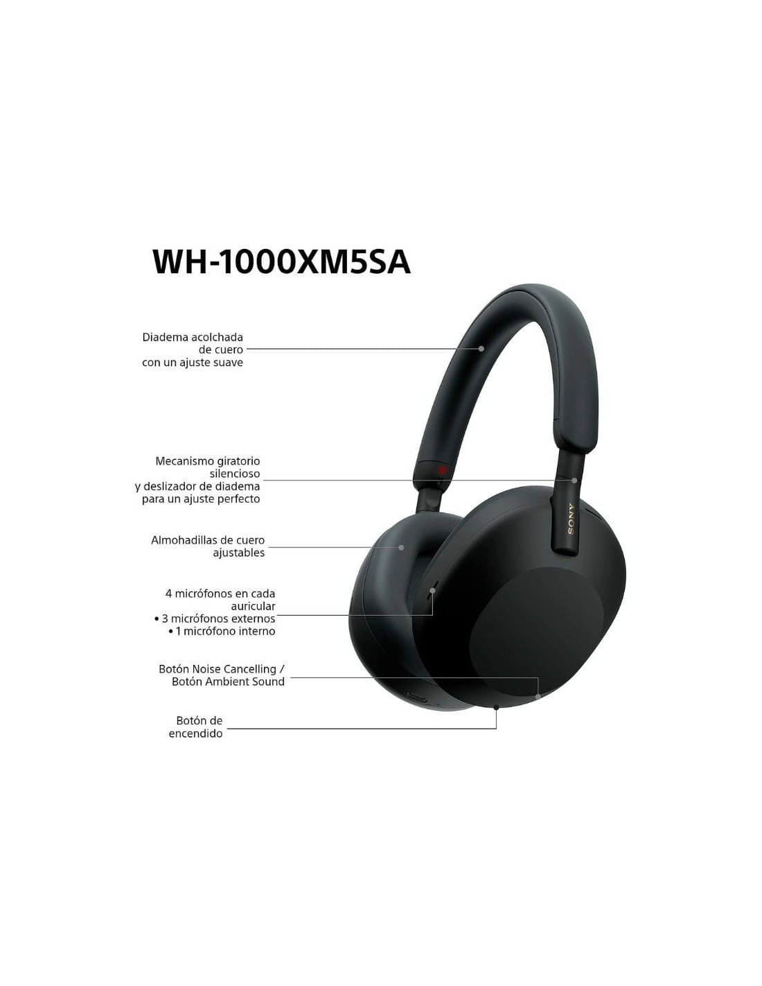 Sony WH-1000XM5SA | Auriculares en Logroño