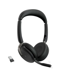 Jabra Evolve2 65 Flex UC Stereo USB-A con base de carga en Logroño