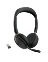 Jabra Evolve2 65 Flex UC Stereo USB-A con base de carga en Logroño