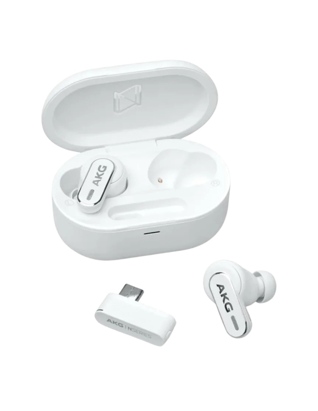 AKG N5 Hybrid con Dongle USB-C Blanco | Auriculares en Logroño