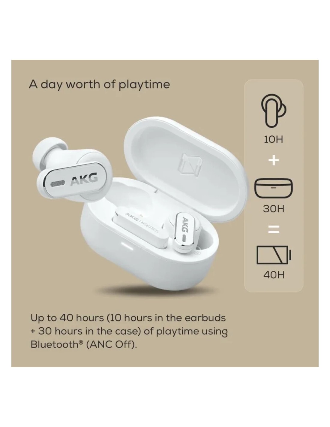 AKG N5 Hybrid con Dongle USB-C Blanco | Auriculares en Logroño