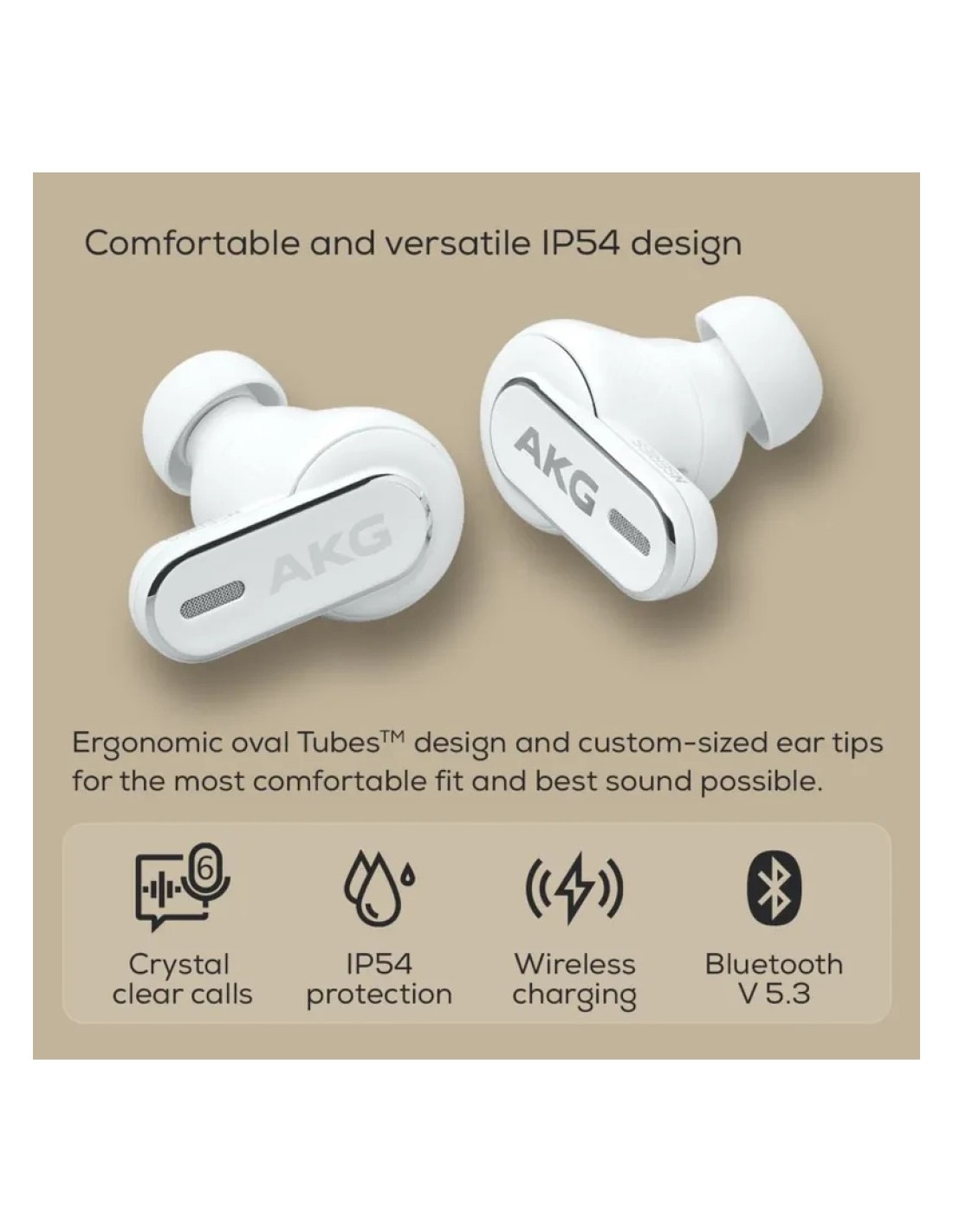 AKG N5 Hybrid con Dongle USB-C Blanco | Auriculares en Logroño