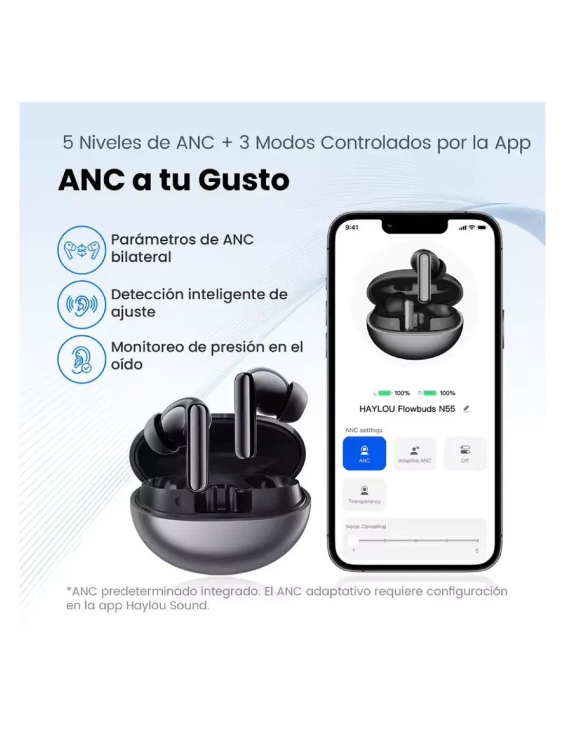 Haylou Flowbuds N55 | Auriculares en Logroño