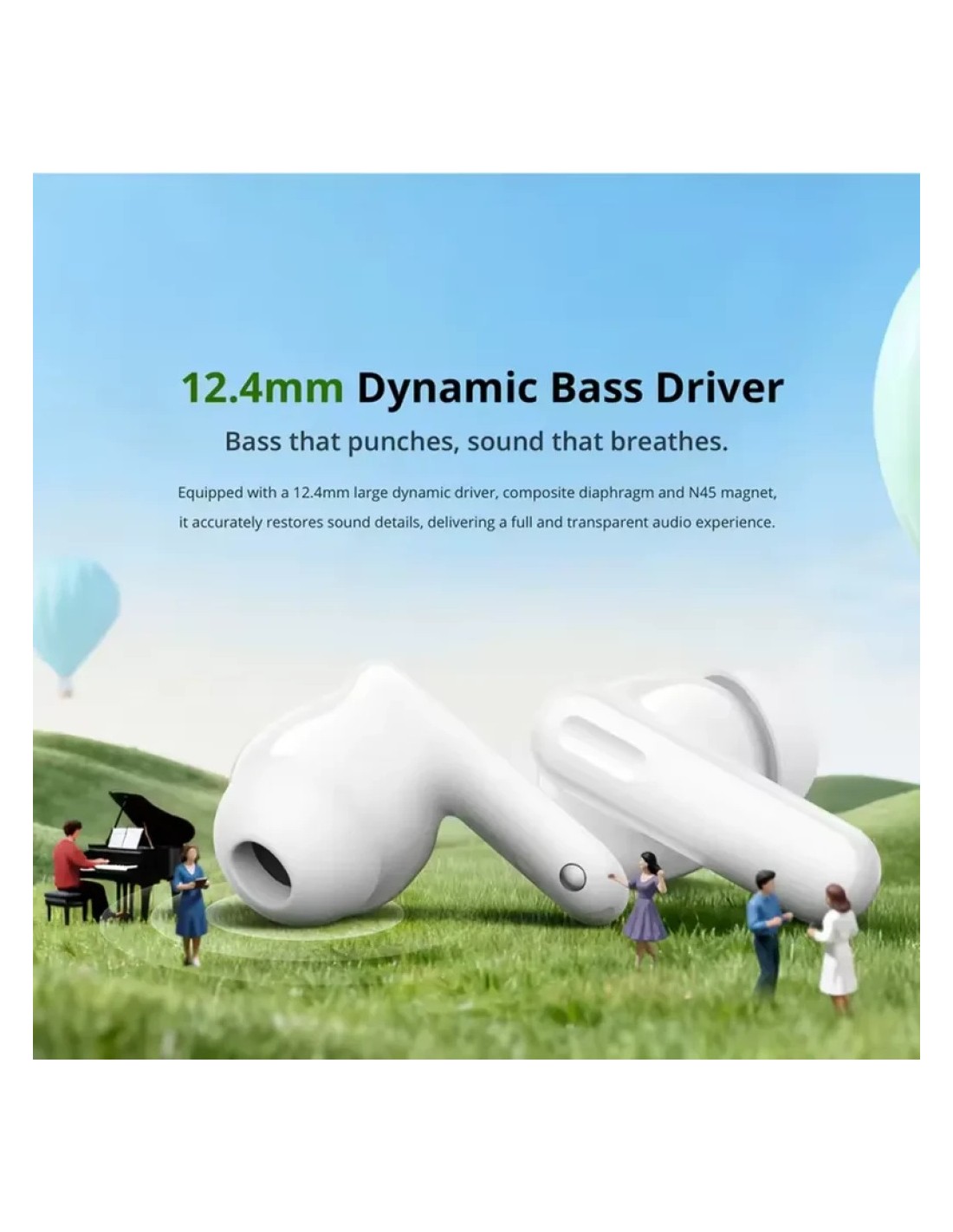 Realme TechLife Buds Blanco | Auriculares en Logroño
