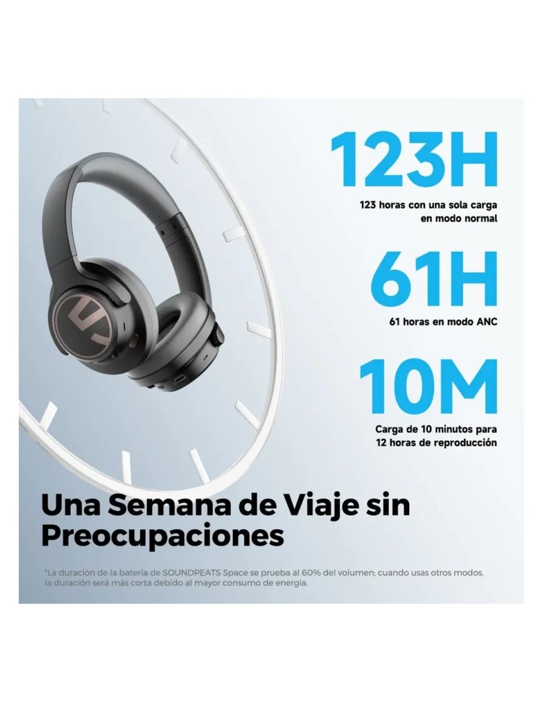 SoundPEATS Space | Auriculares en Logroño