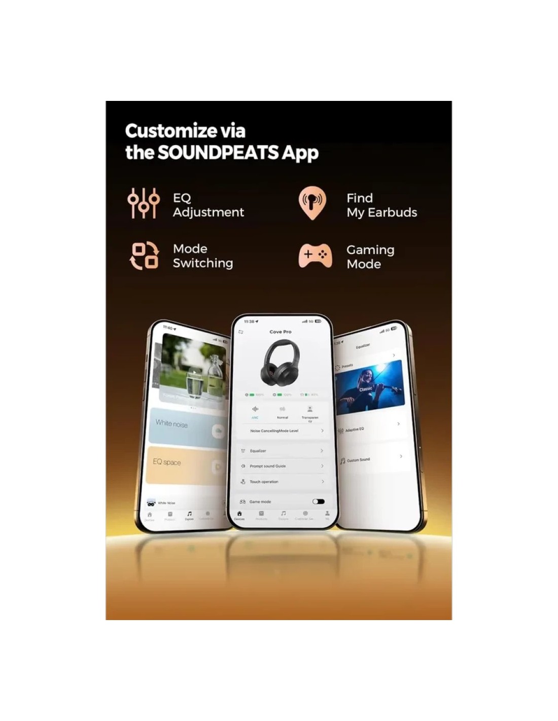 SoundPEATS Cove Pro | Auriculares en Logroño