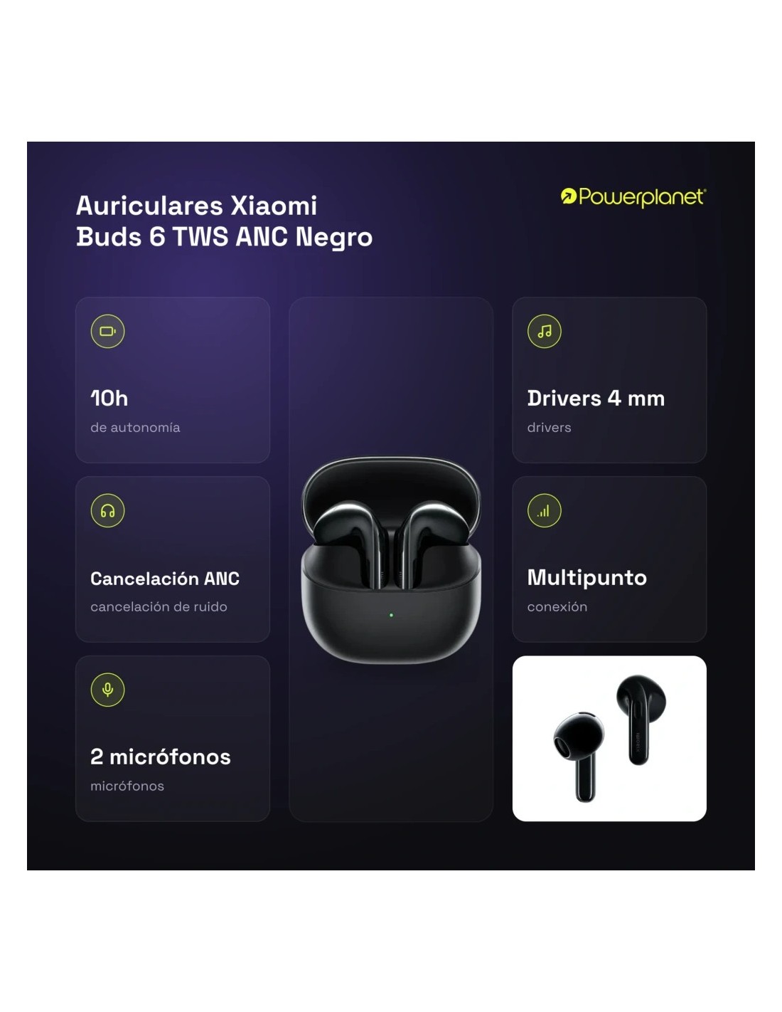 Xiaomi Buds 6 | Auriculares en Logroño