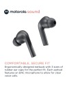 Motorola Moto Buds 065 Negro | Auriculares en Logroño