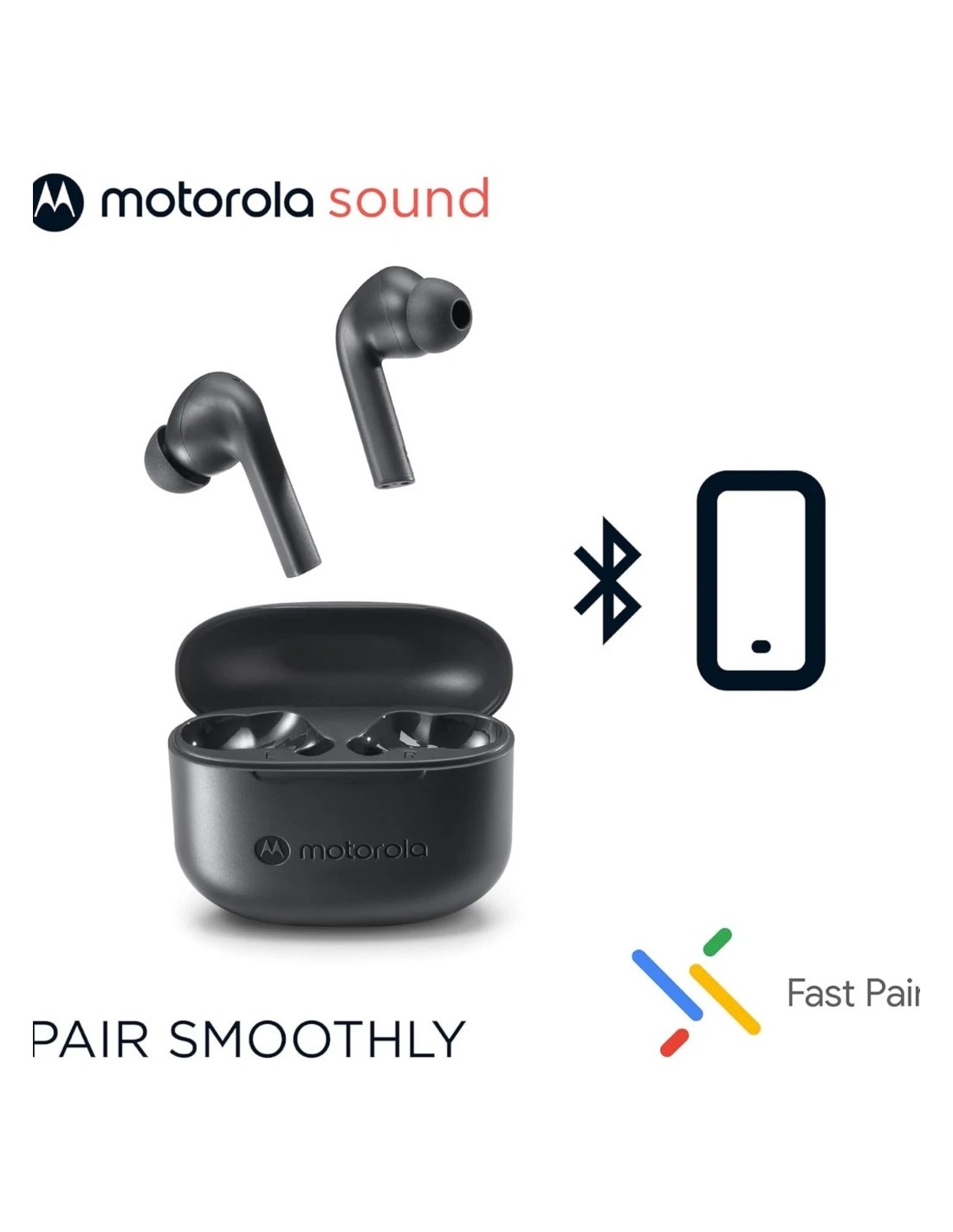 Motorola Moto Buds 065 Negro | Auriculares en Logroño