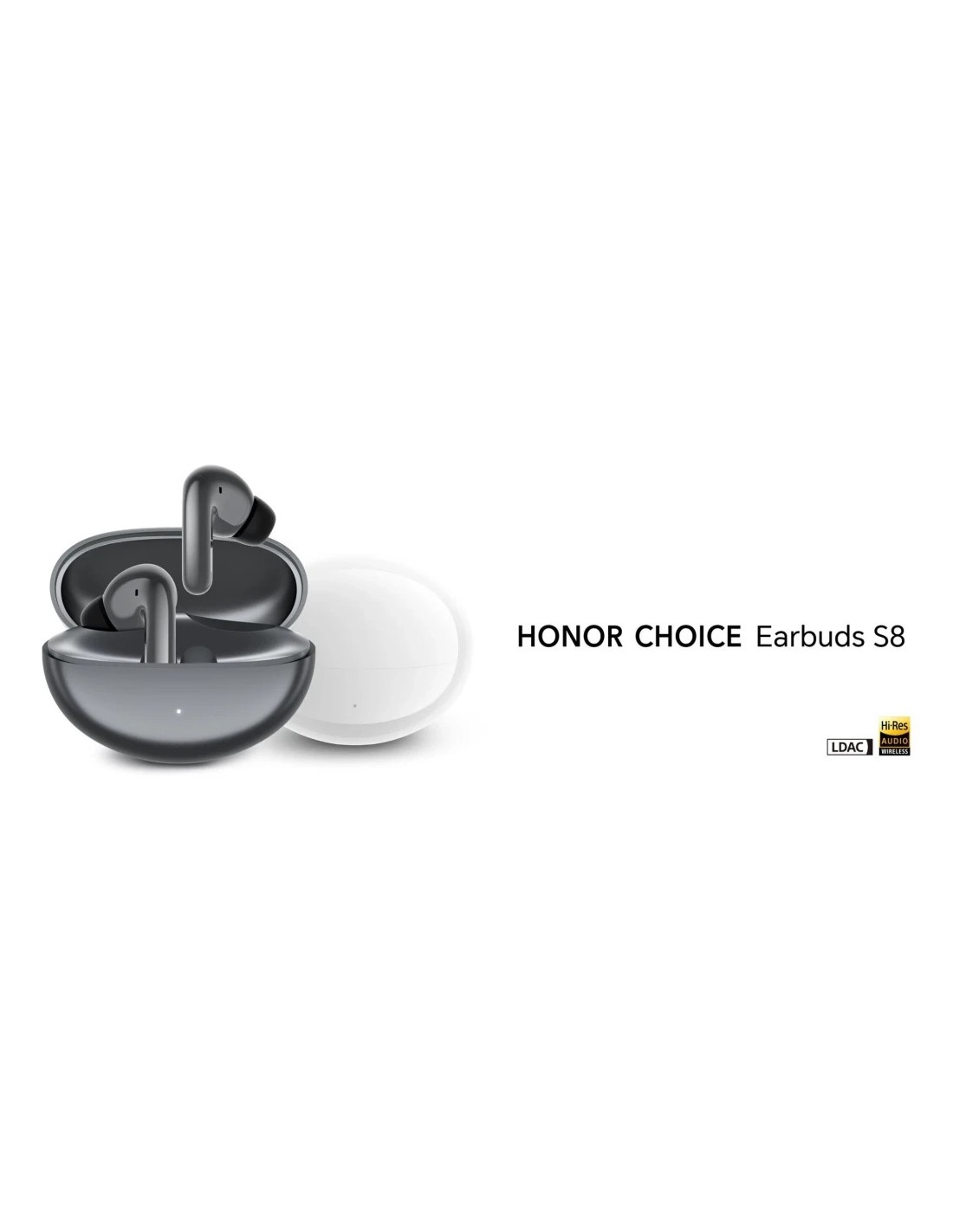 Honor Choice Earbuds S8 Gris | Auriculares en Logroño