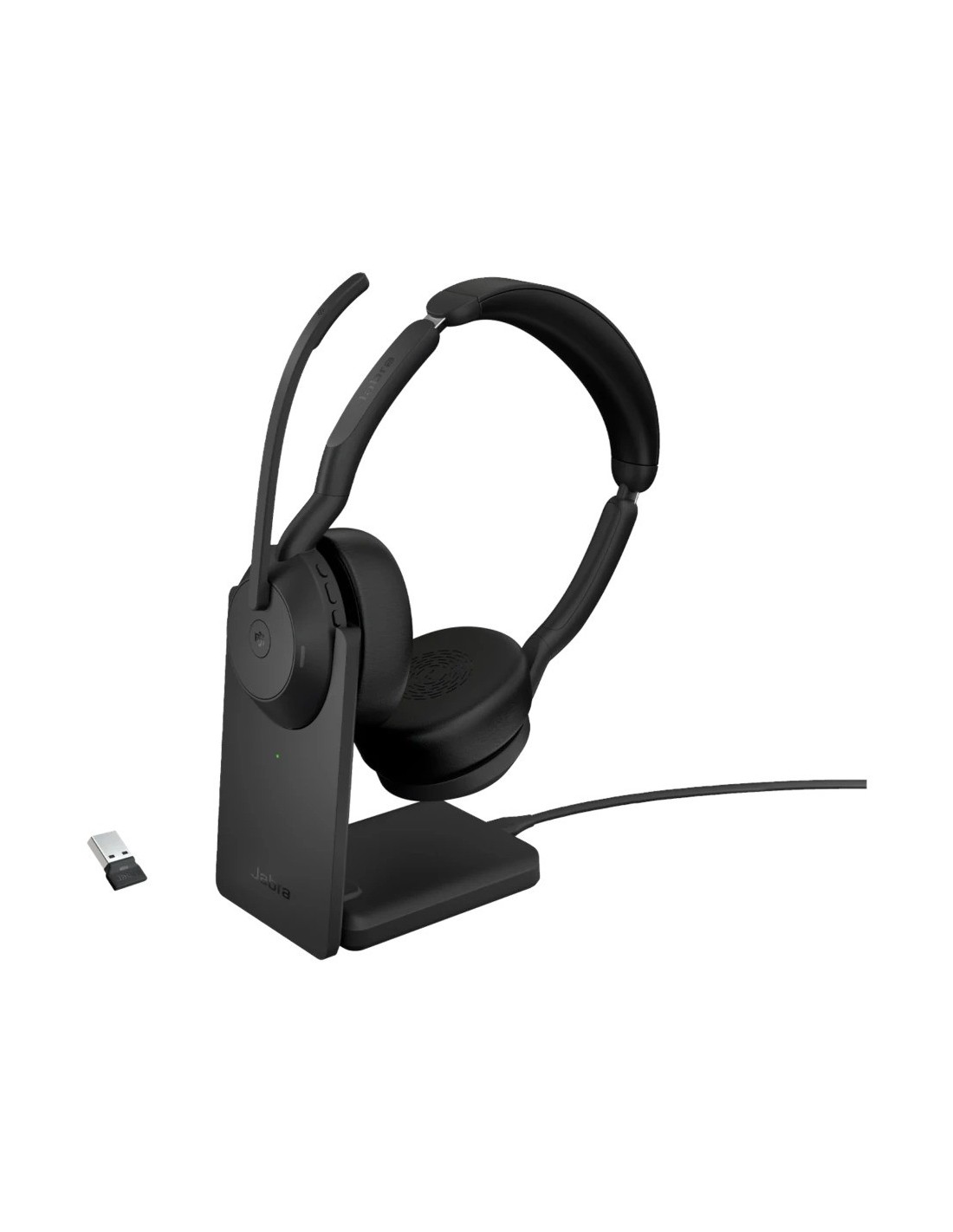 Jabra Evolve2 55 MS Stereo con base de carga | Auriculares en Logroño