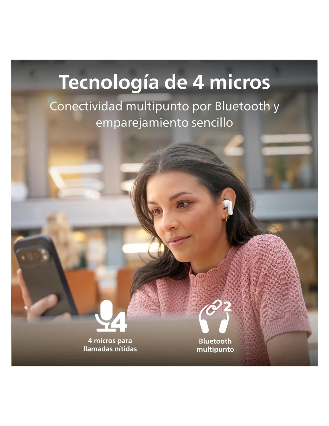 Philips TAT2200WT | Auriculares en Logroño