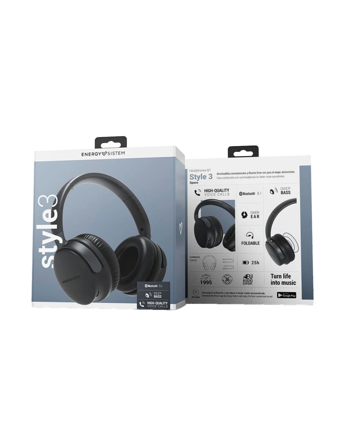 Energy Sistem Style Space BT | Auriculares en Logroño