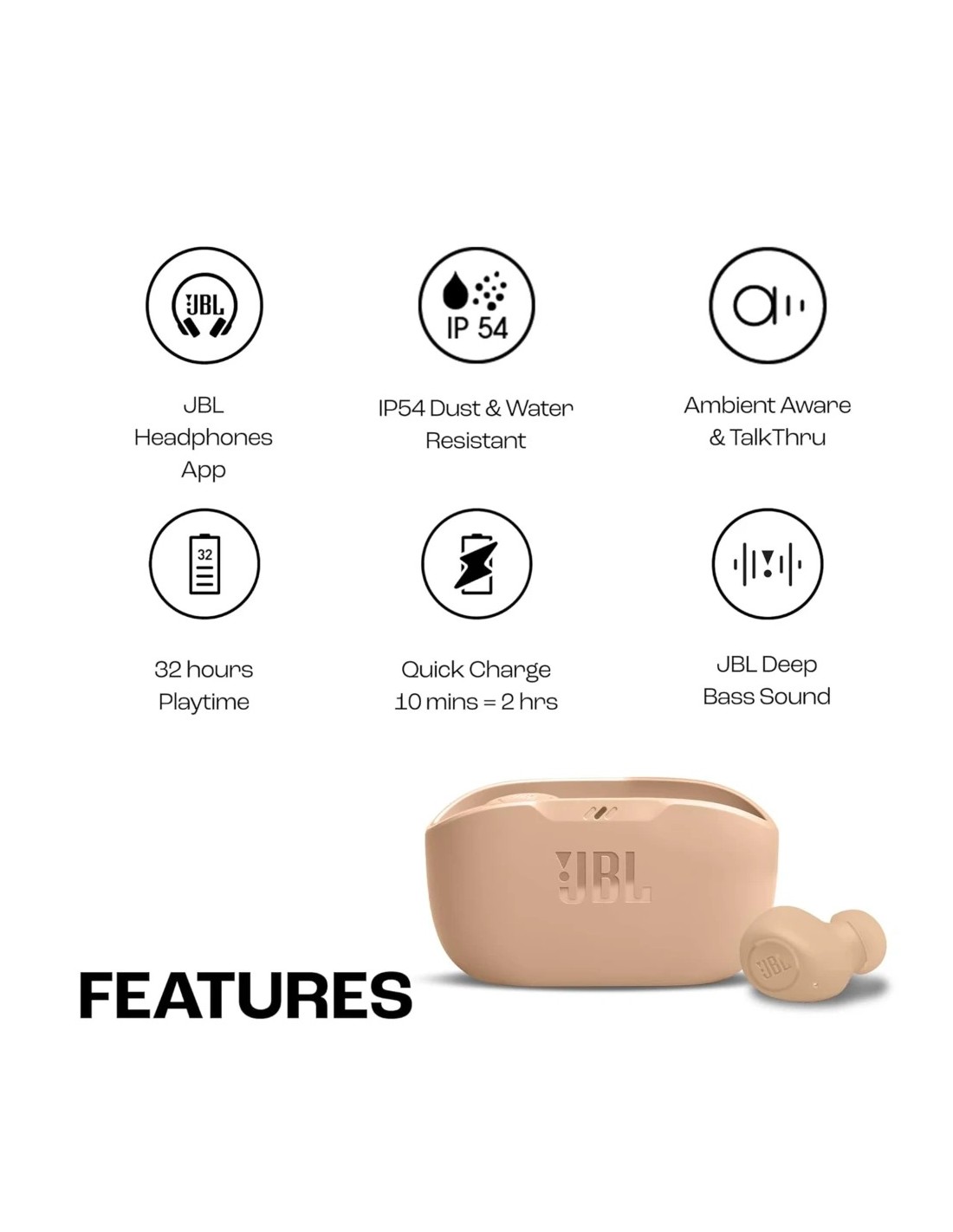 JBL Wave Buds | Auriculares en Logroño