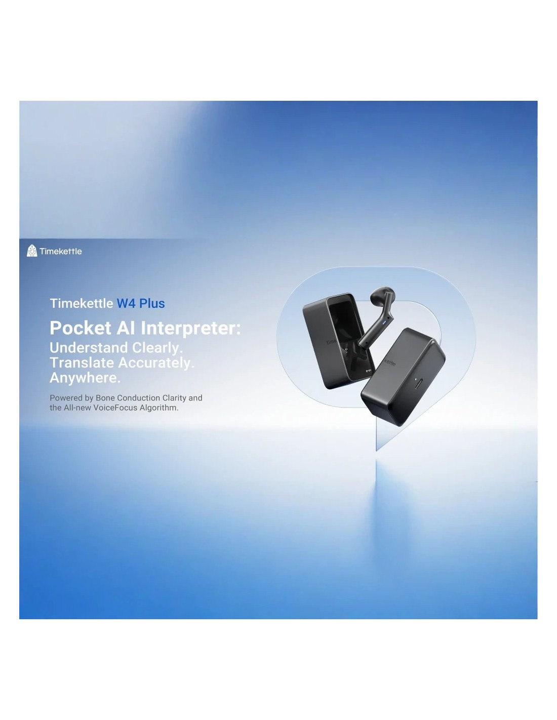 Timekettle W4 Plus Azul | Auriculares en Logroño