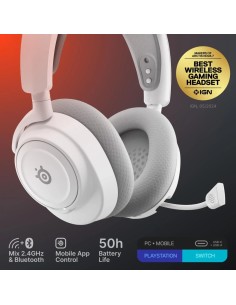 SteelSeries Arctis Nova 7 Gen 2 Blanco | Auriculares en Logroño 2