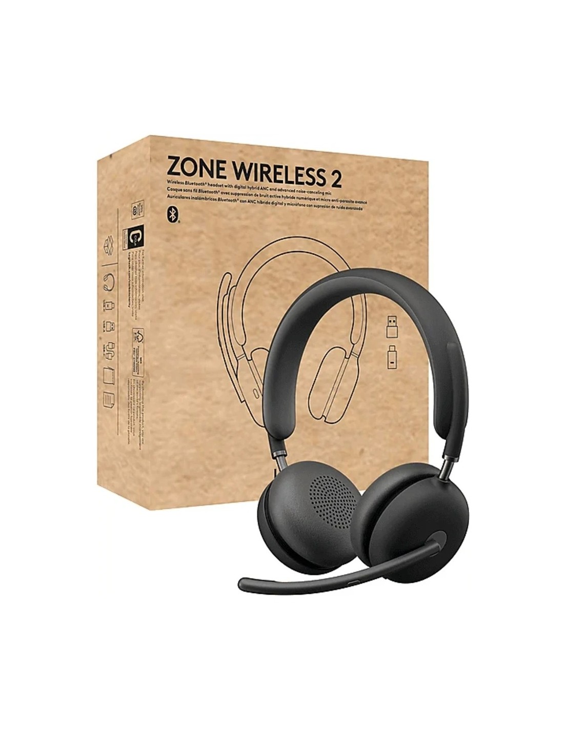 Logitech Zone Wireless 2 | Auriculares en Logroño