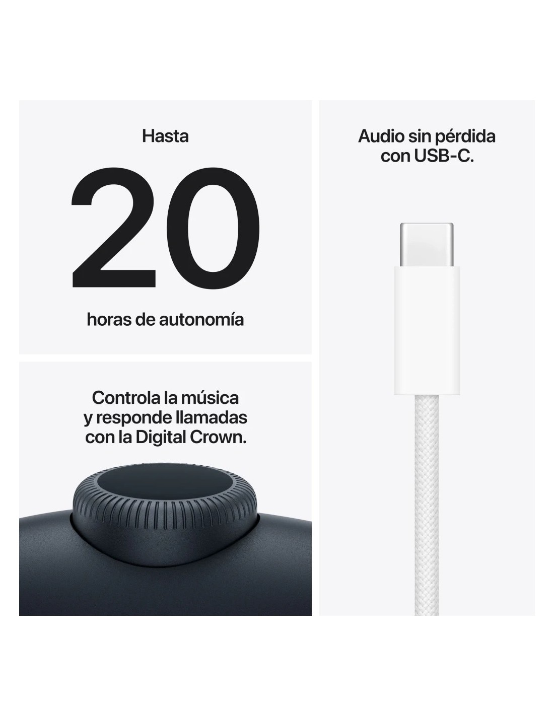 Apple AirPods Max 2 Medianoche | Auriculares en Logroño