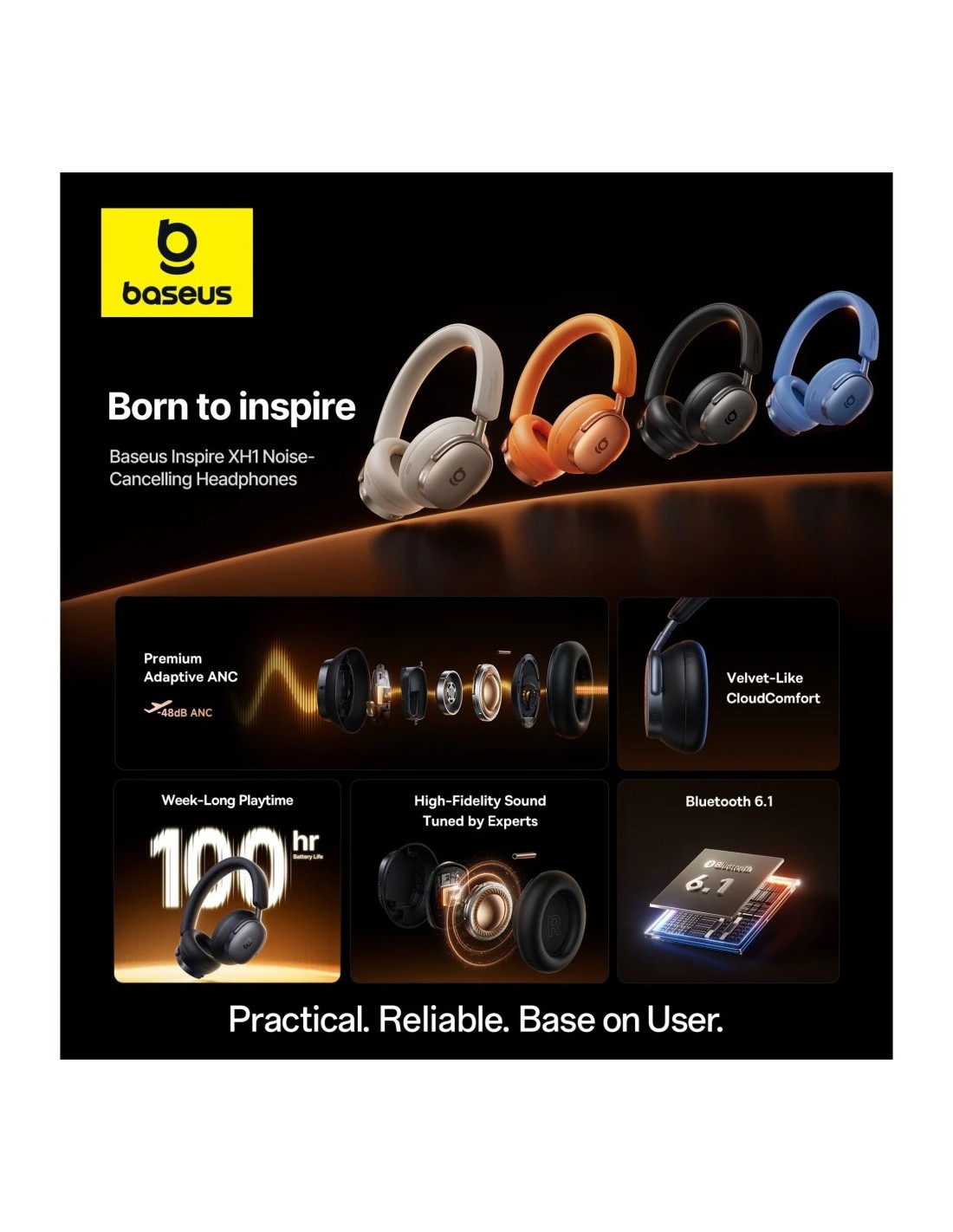 Baseus Inspire XH1 | Auriculares en Logroño