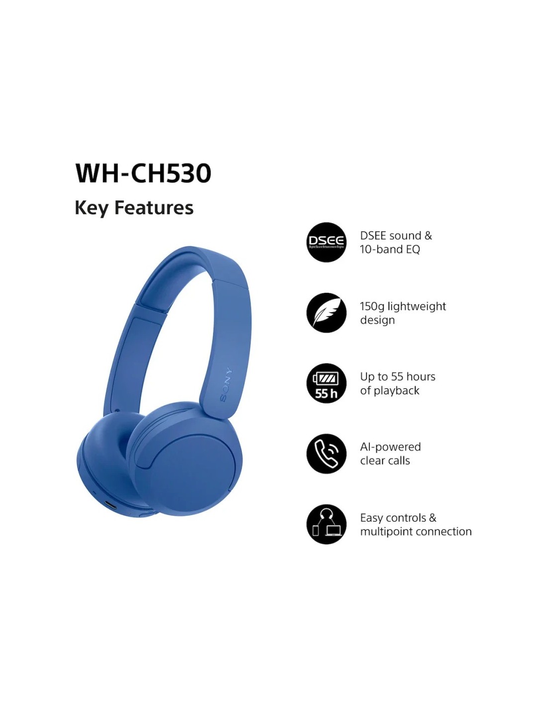 Sony WH-CH530 | Auriculares en Logroño