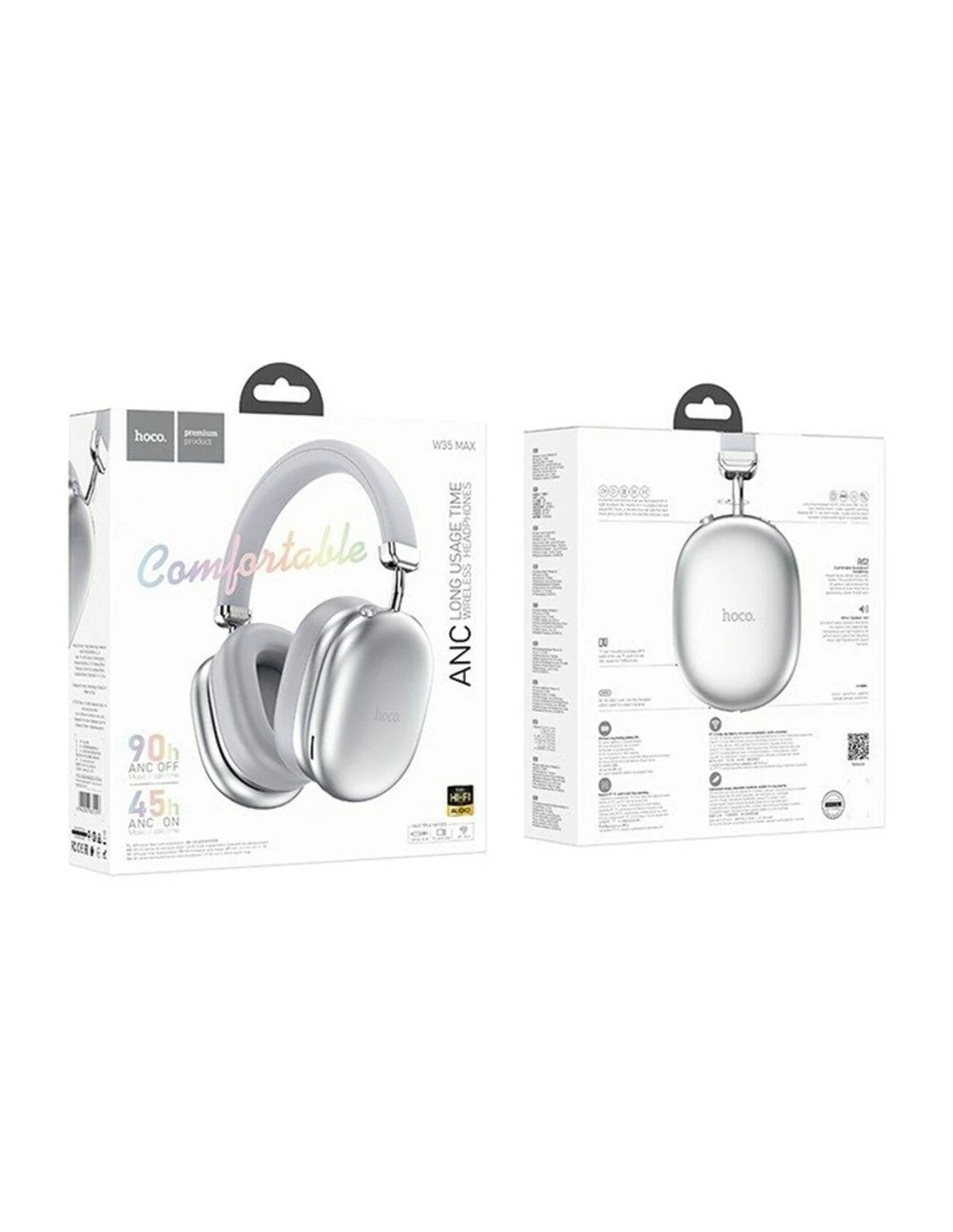 Hoco W35 Max Plata | Auriculares en Logroño