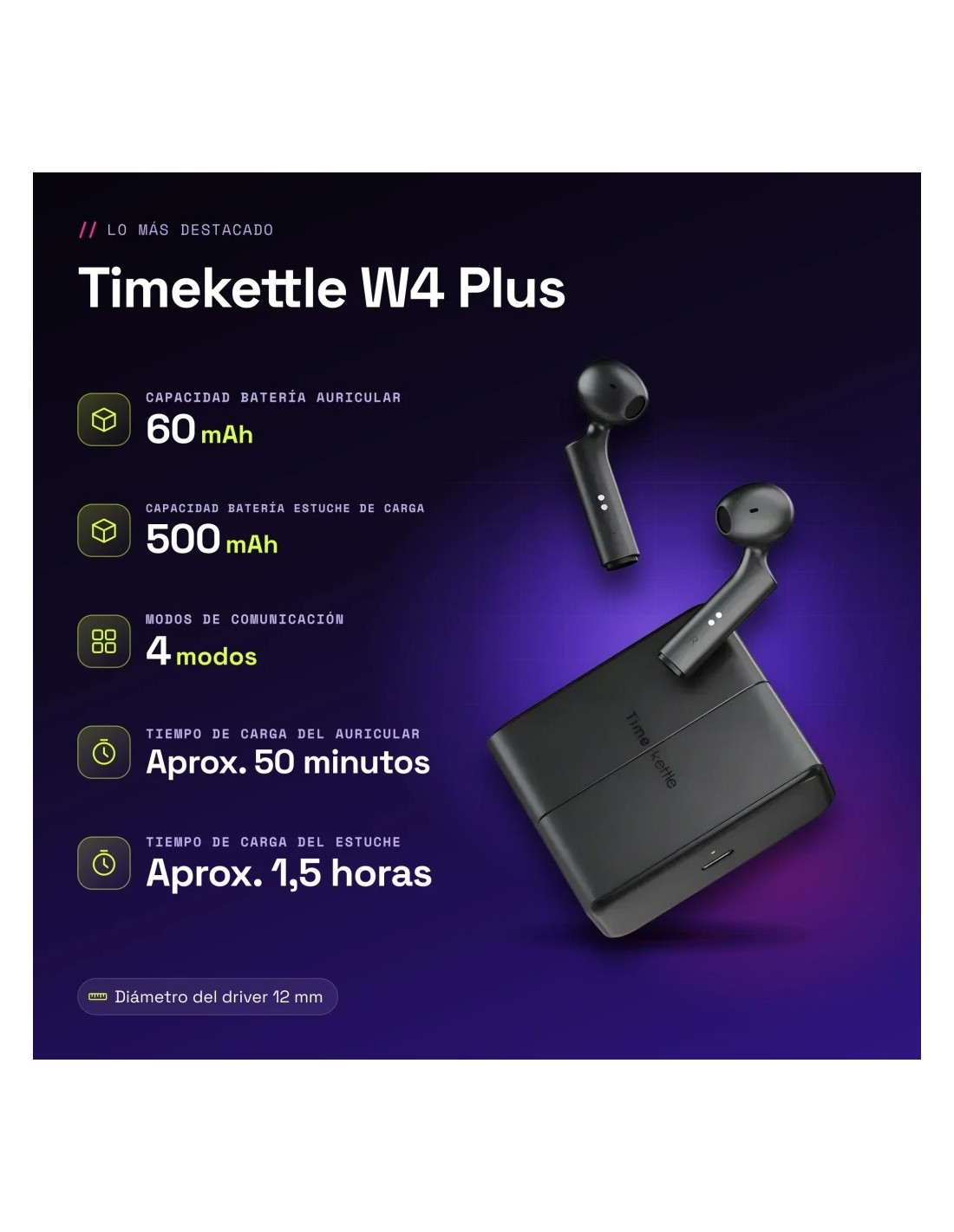 traductores Timekettle W4 Plus | Auriculares en Logroño
