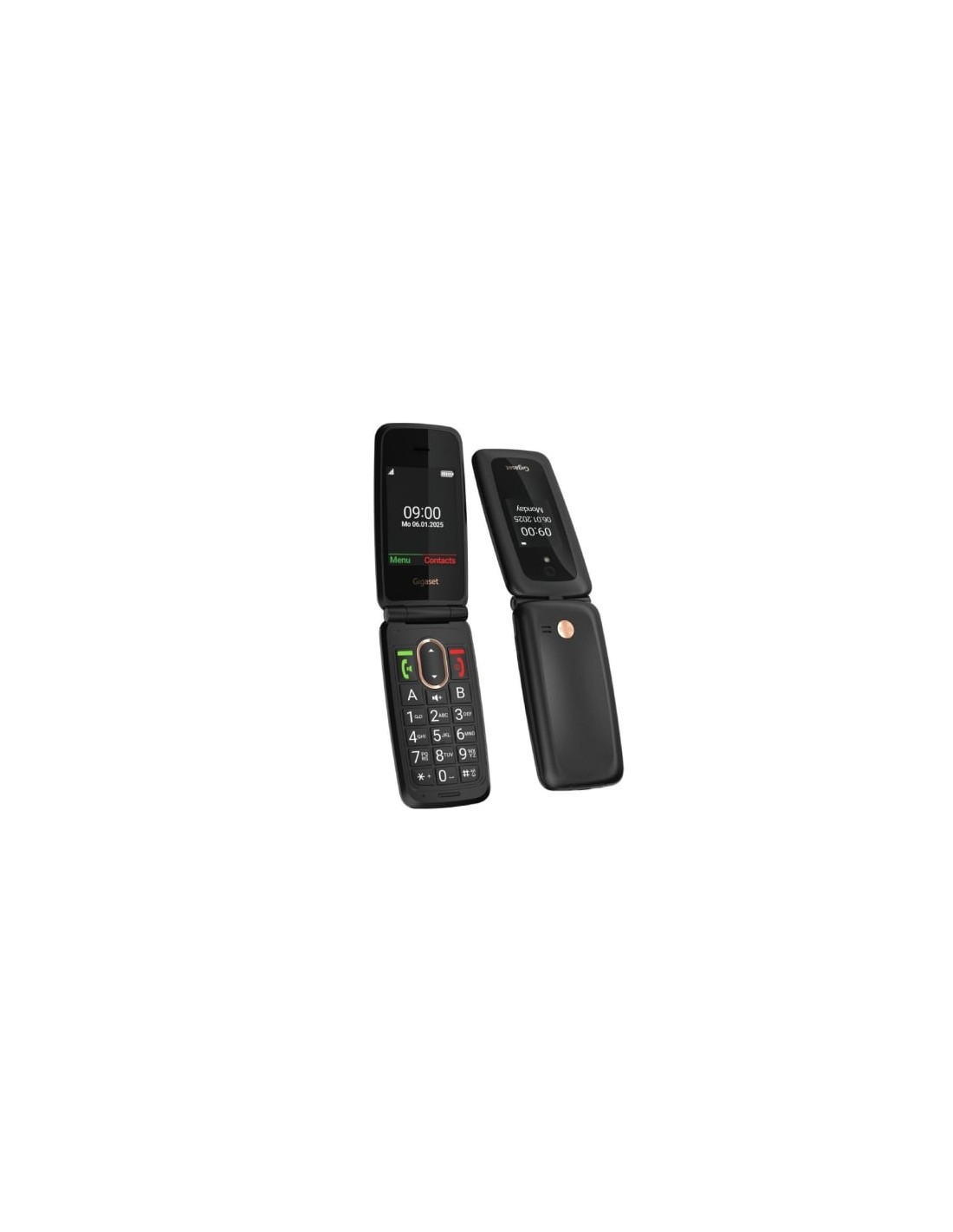 Teléfono Móvil Gigaset GL795 para Personas Mayores 4G Negro en Logroño