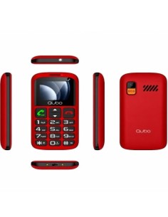 Teléfono Móvil Qubo P-186 4G para Personas Mayores | El Ocio Virtual