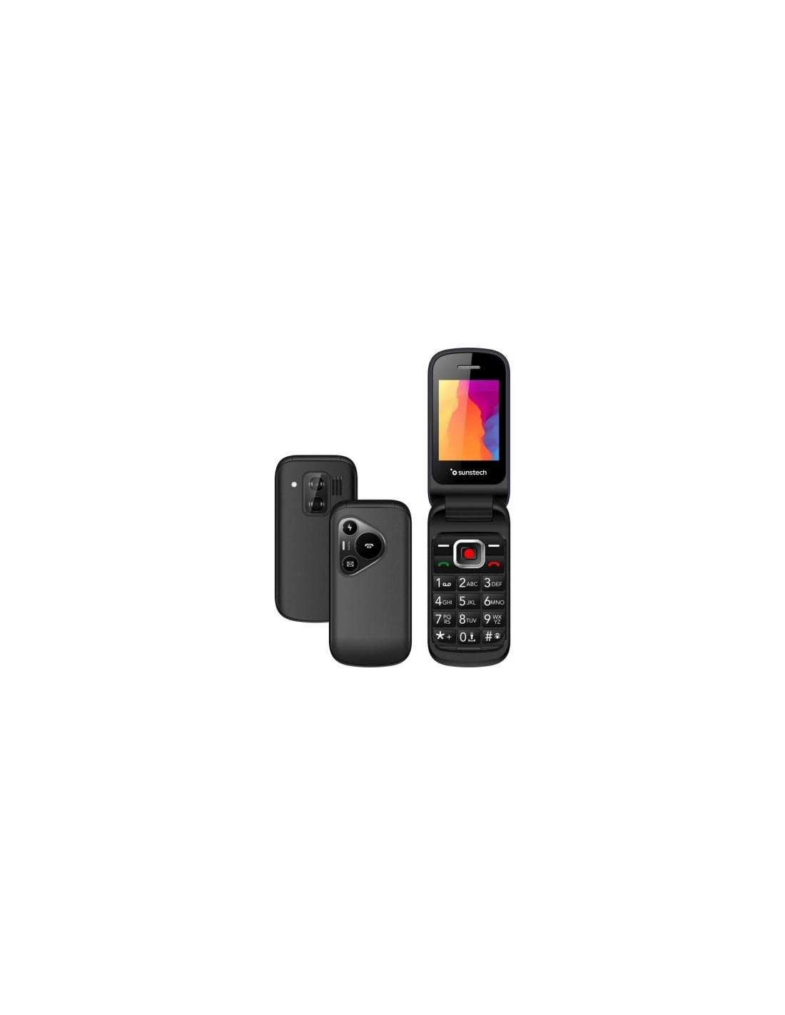 Teléfono Móvil Sunstech CELT24 para Personas Mayores | El Ocio Virtual