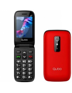 Teléfono Móvil Qubo P-220 4G para Personas Mayores | El Ocio Virtual