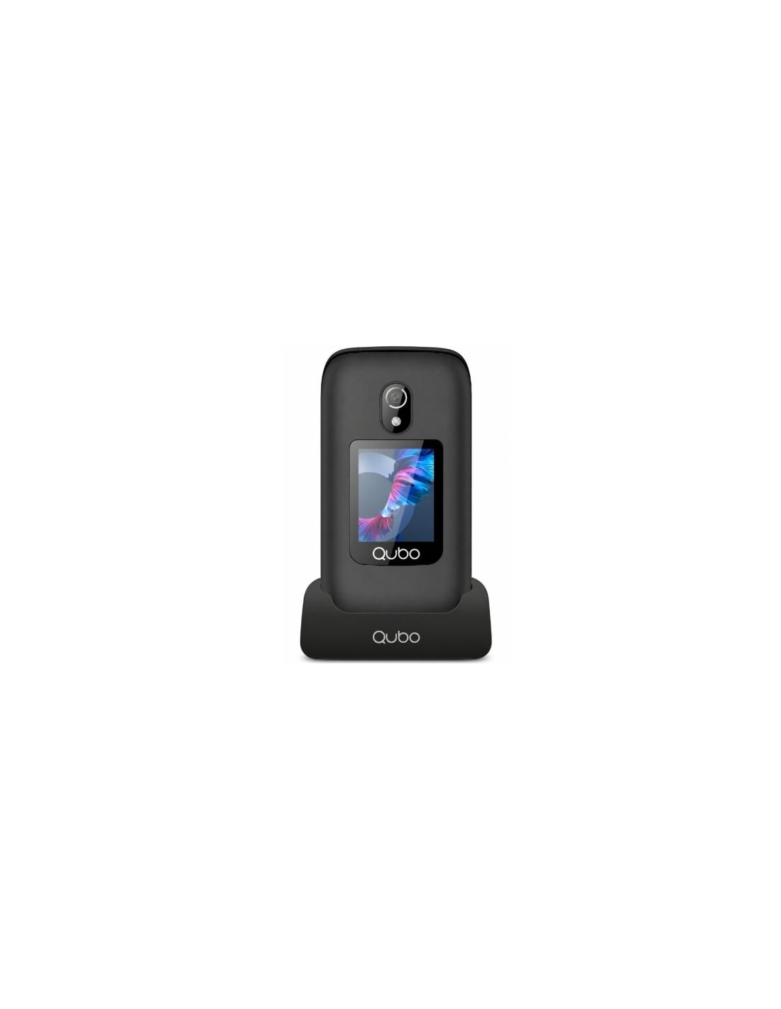 Teléfono Móvil Qubo P-221 4G para Personas Mayores | El Ocio Virtual