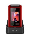 Teléfono Móvil Qubo X-247RDC 4G para Personas Mayores Rojo en Logroño