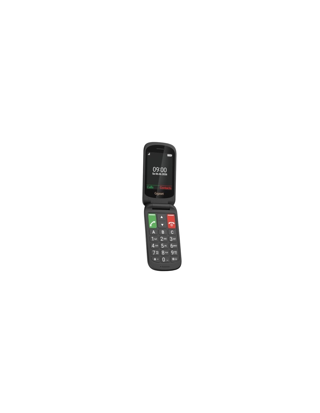 Teléfono Móvil Gigaset GL40 para Personas Mayores 4G Negro en Logroño