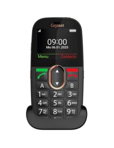 Teléfono Móvil Gigaset GL695 para Personas Mayores 4G Negro en Logroño