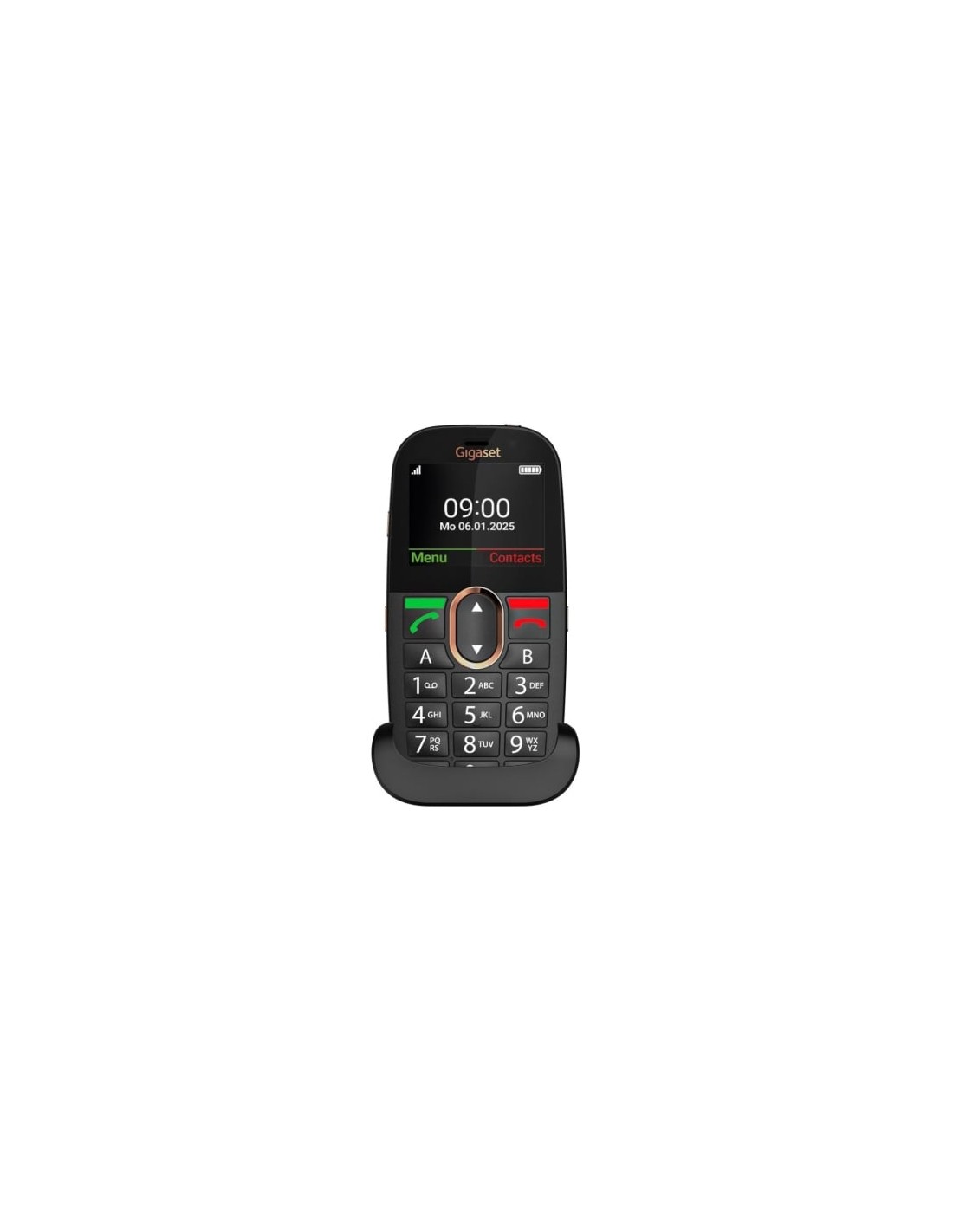 Teléfono Móvil Gigaset GL695 para Personas Mayores 4G Negro en Logroño