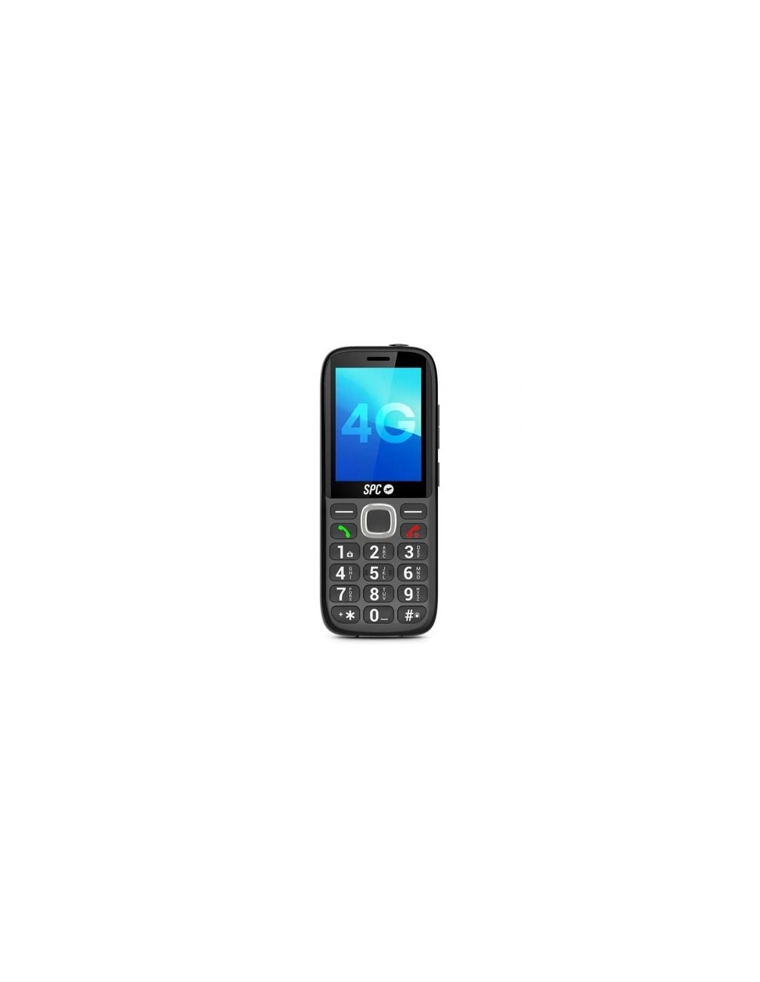 Teléfono Móvil SPC Fortune 2 Max 4G para Personas Mayores Negro