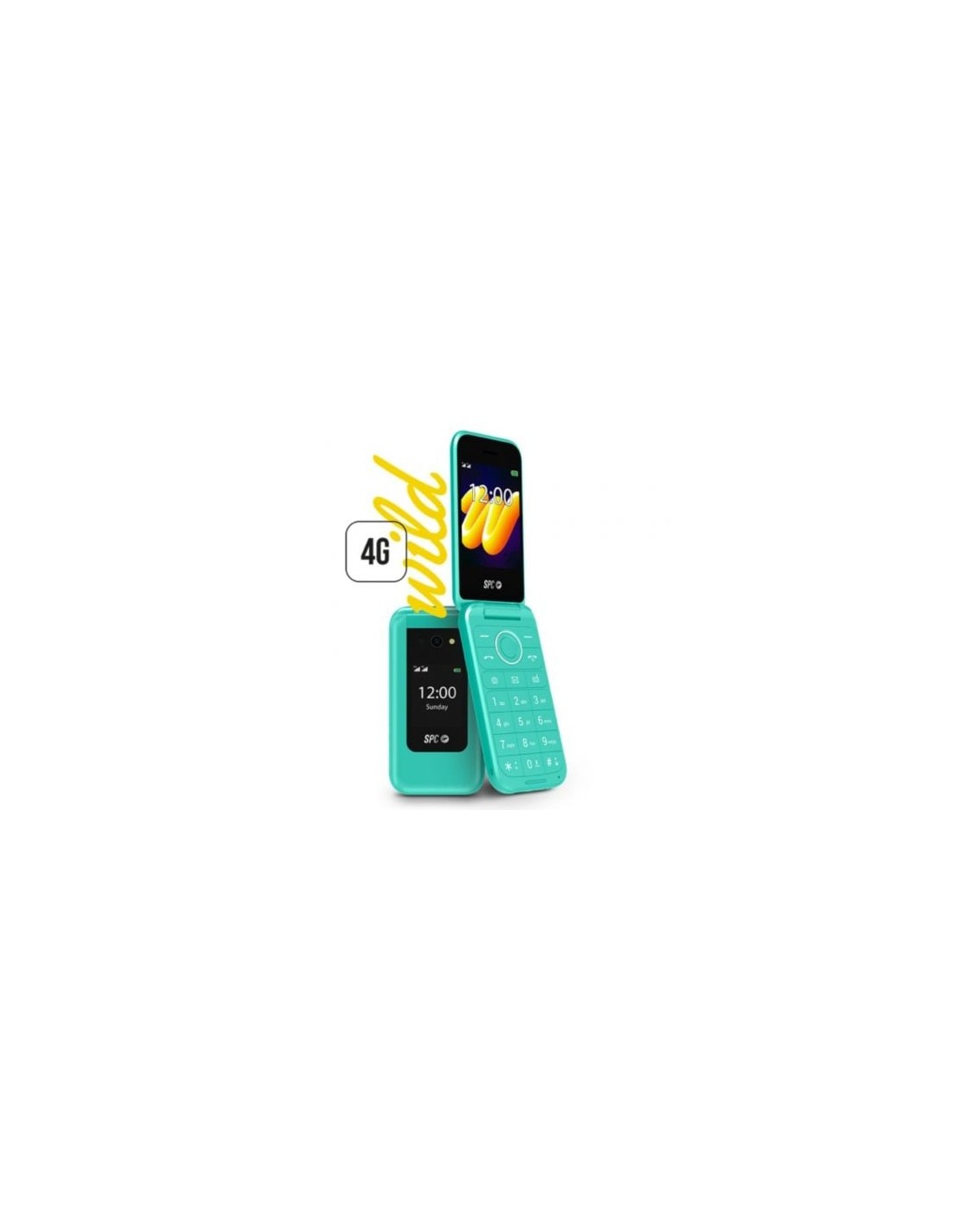 Teléfono Móvil SPC WILD para Personas Mayores 4G | El Ocio Virtual