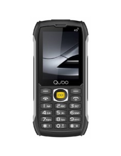 Teléfono Móvil Rugerizado Qubo ST-002 para Personas Mayores Negro