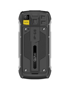 Teléfono Móvil Rugerizado Qubo ST-002 para Personas Mayores Negro 2