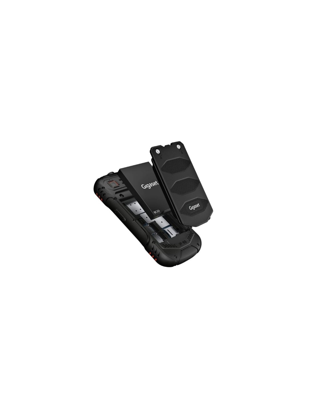 Teléfono Móvil Rugerizado Gigaset GLX8 Plus 4G Negro | El Ocio Virtual