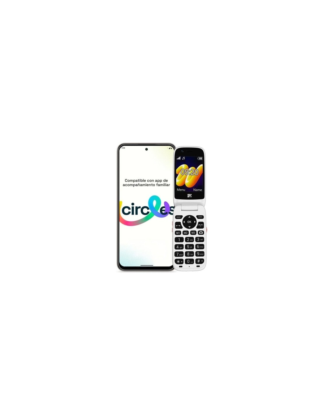 Teléfono Móvil SPC WILD Star para Niños 4G Blanco | El Ocio Virtual