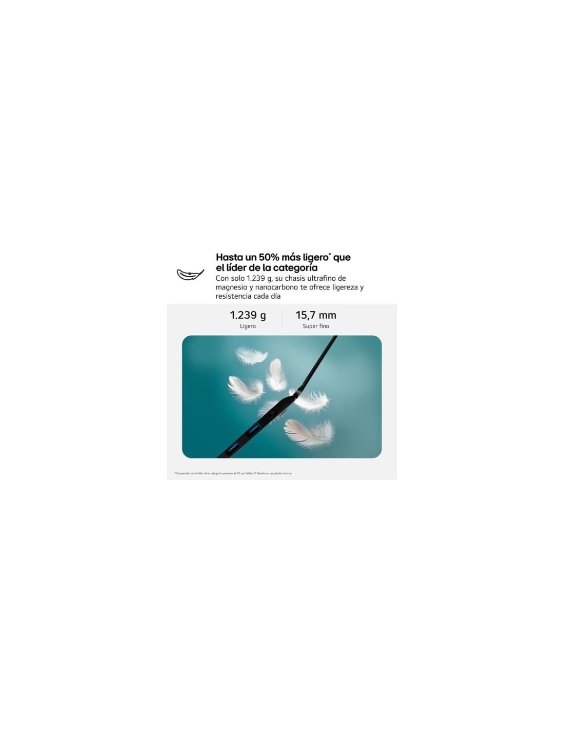 Portátil LG Gram 16ZD90TL-G.AX85BN 32GB/512GB en Logroño