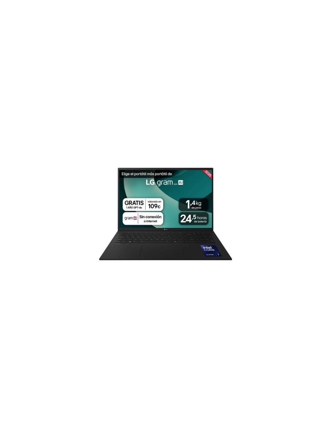 Portátil LG Gram 17Z90TL-G.AU88BN 32GB/1TB en Logroño