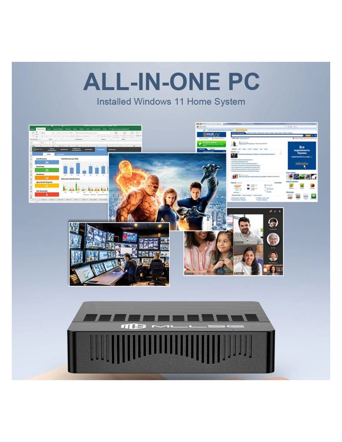 Mini PC MLLSE M2 Air 6GB/128GB en Logroño