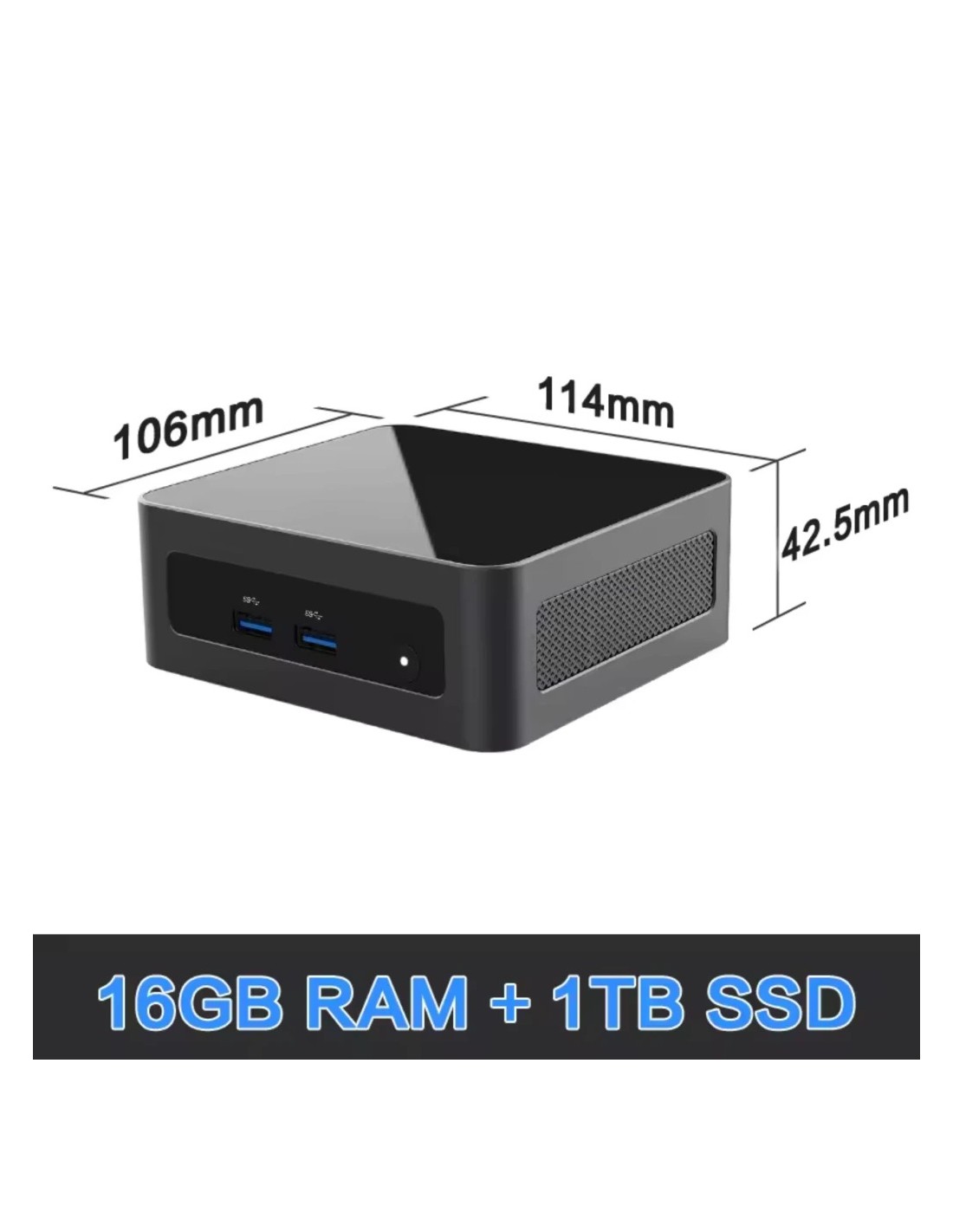 Mini PC MLLSE M7 16GB/1TB en Logroño
