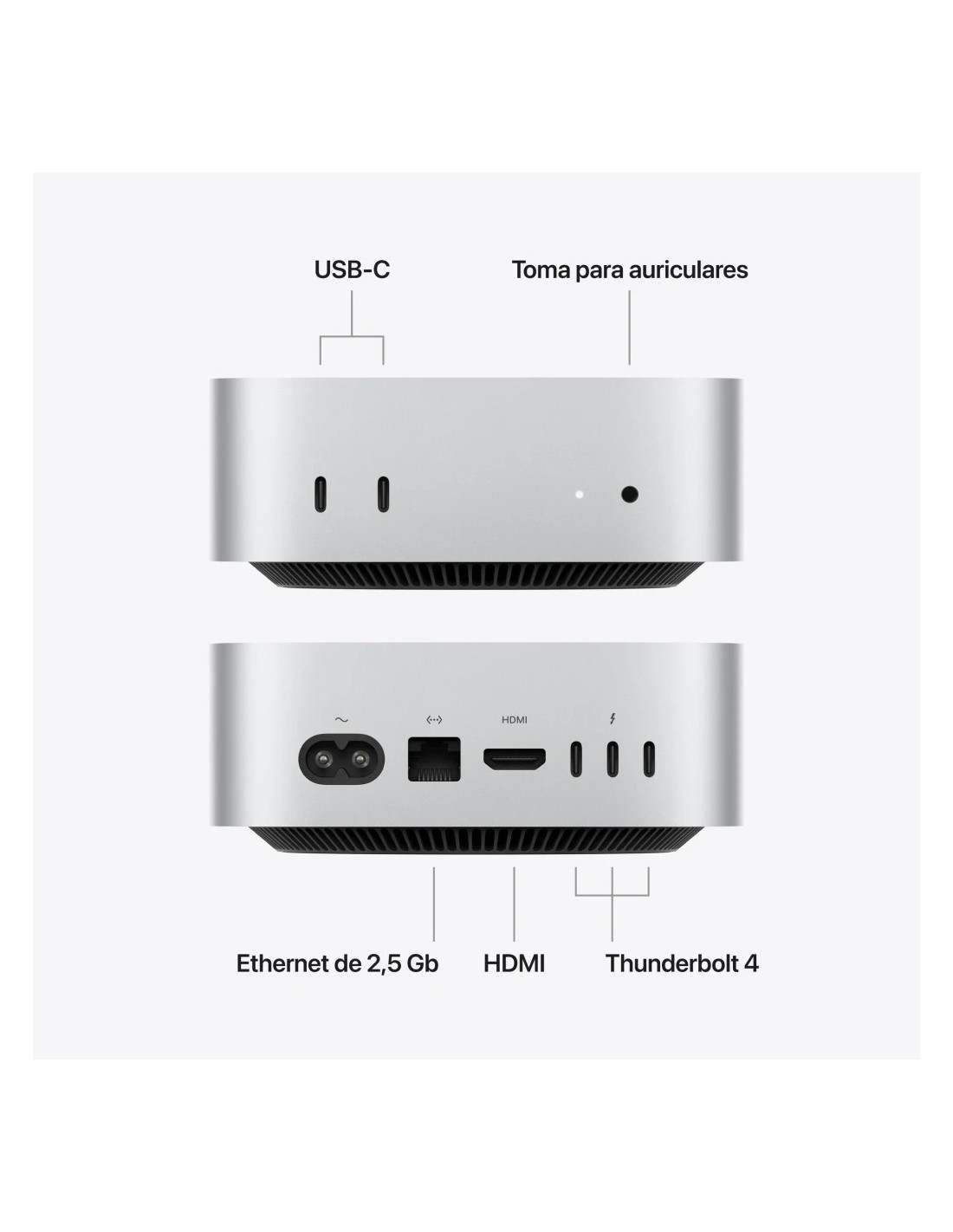 Mini PC Apple Mac mini M6 16GB/512GB en Logroño