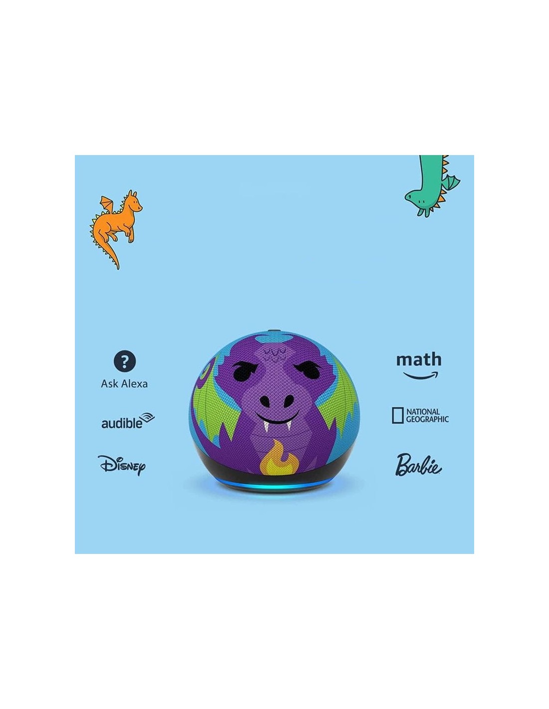 Altavoz inteligente Amazon Echo Dot Kids 5ª Gen WiFi en Logroño