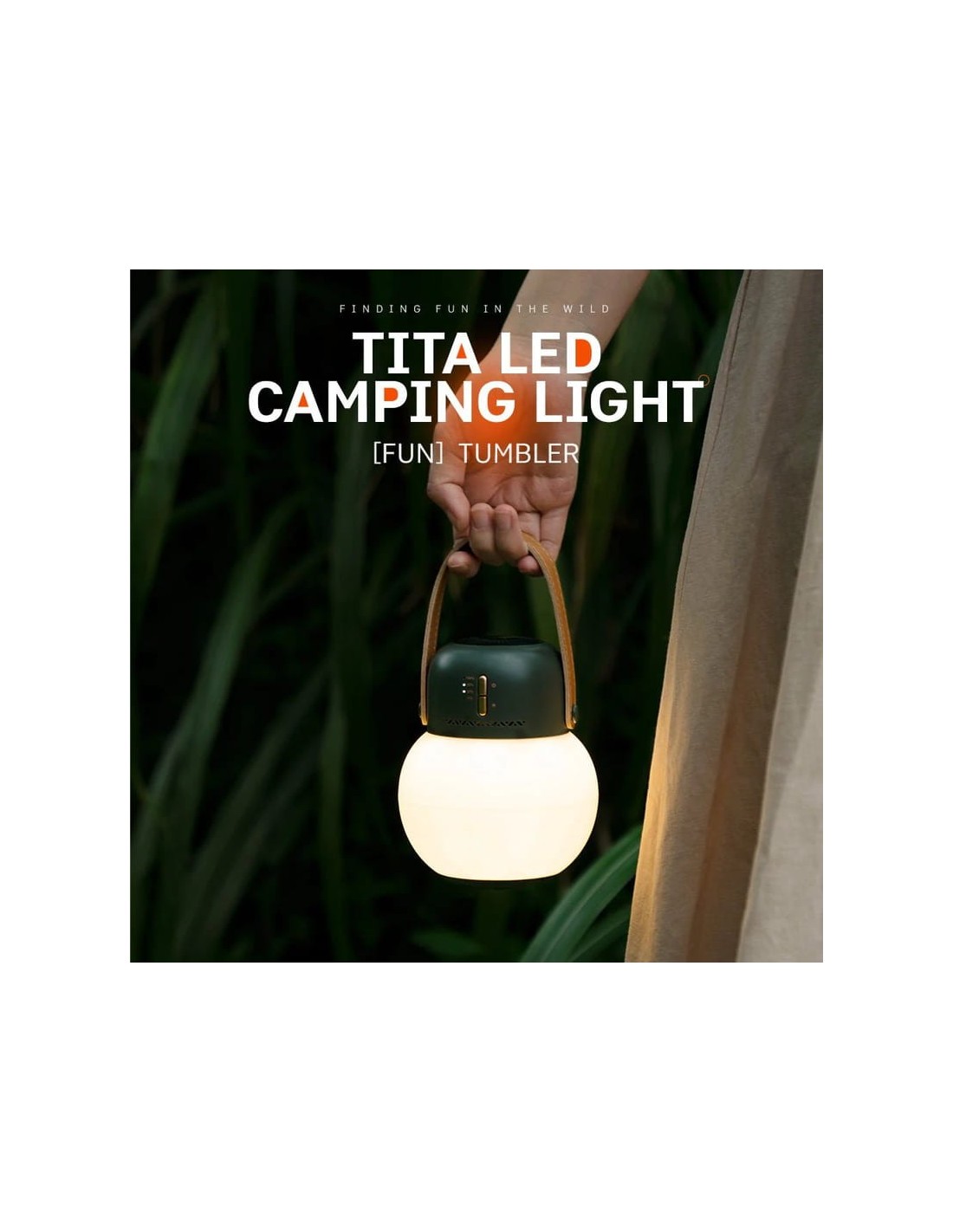 Altavoz Bluetooth Luz de camping al aire libre en Logroño
