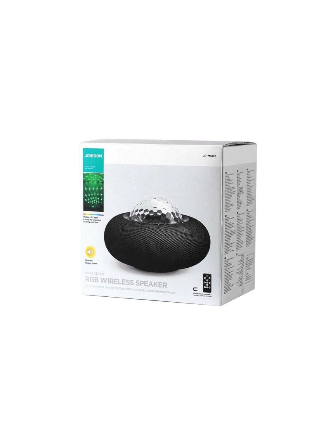 Altavoz Bluetooth Joyroom JR-MS02 Maya Series en Logroño